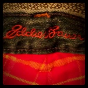 Eddie Bauer Women's BF Flannel lined pants.